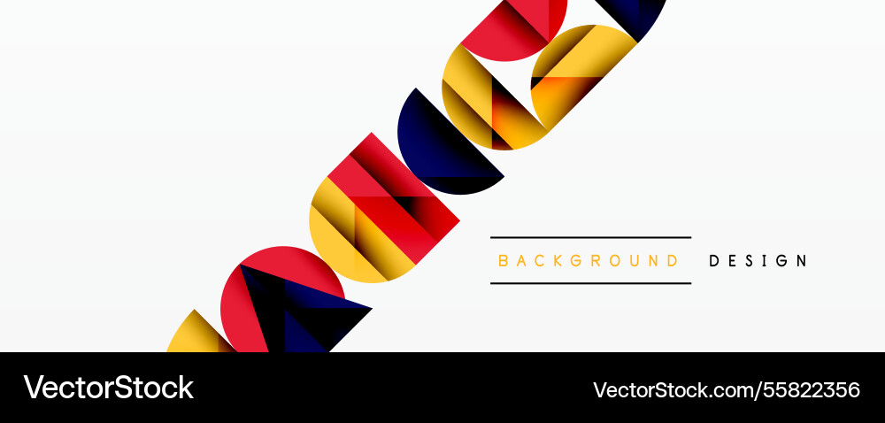 Abstract geometric pattern with intersecting Abstract geometric pattern with intersecting vector image