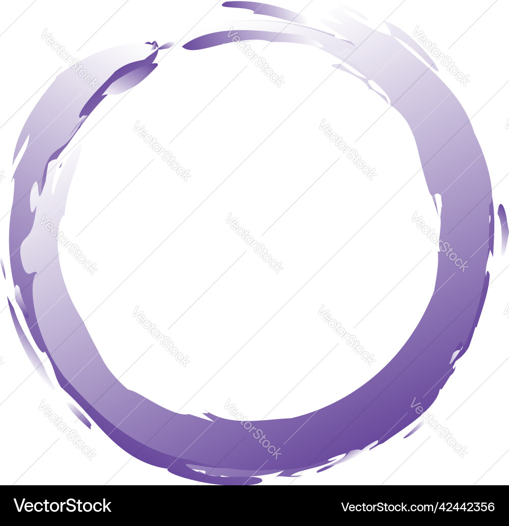 Grungy textured circle element circular splatter Grungy textured circle element circular splatter vector image