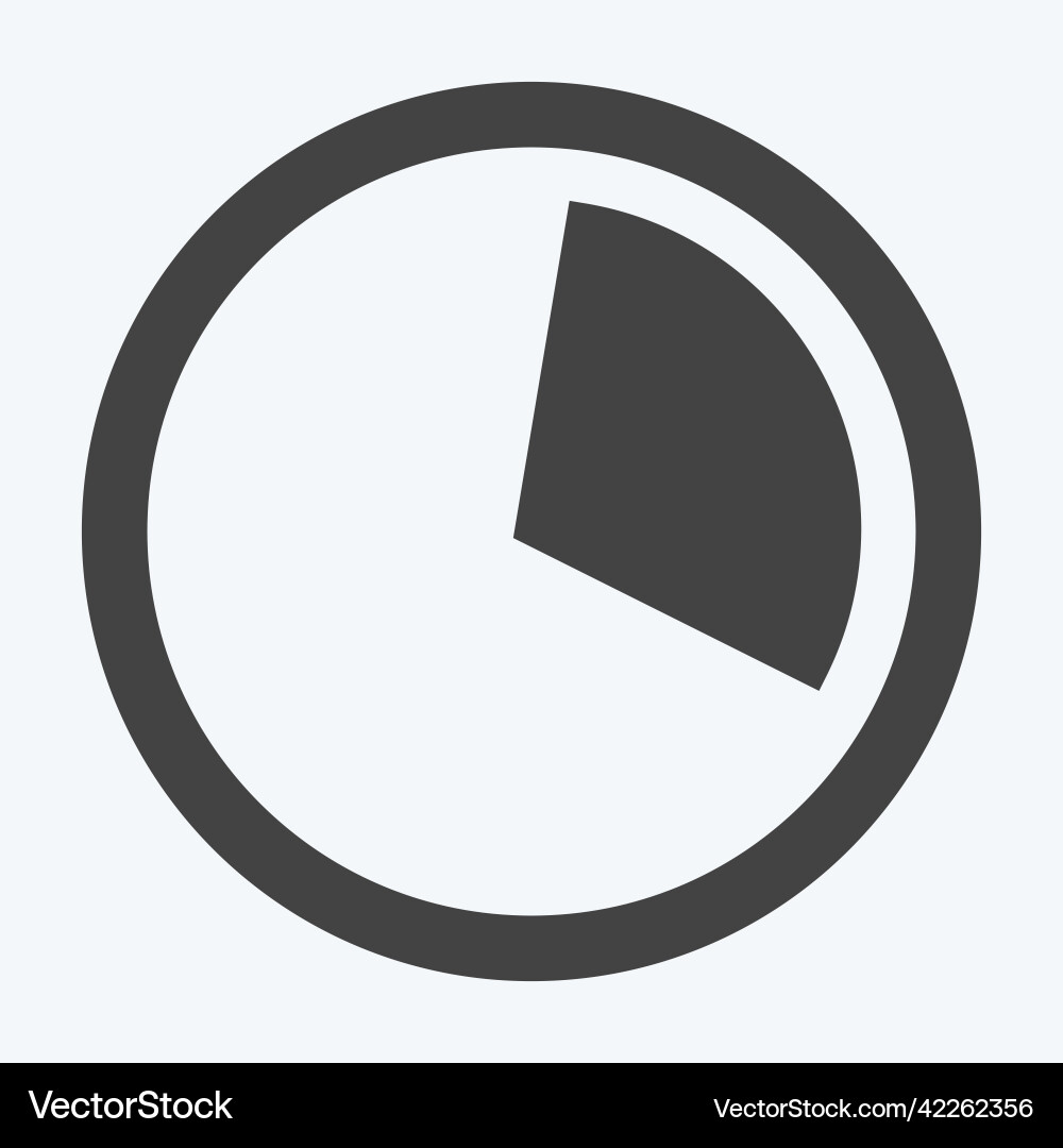 Icon data usage suitable for mobile apps symbol Vector Image