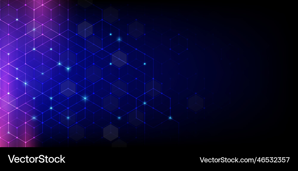 Abstract background consisting of set hexagonal Abstract background consisting of set hexagonal vector image