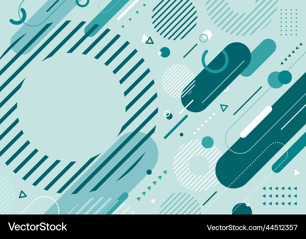 Abstract blue or green pastel color geometric Abstract blue or green pastel color geometric vector image