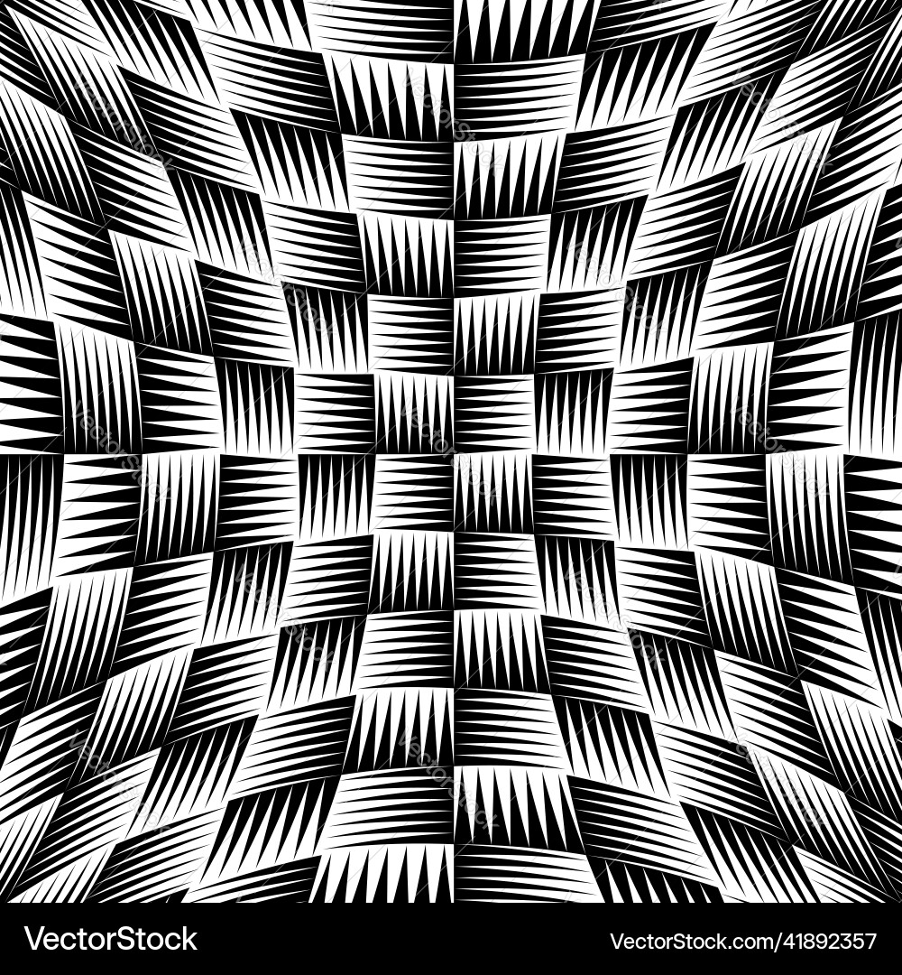 Abstract op-art edgy triangular background Abstract op-art edgy triangular background vector image