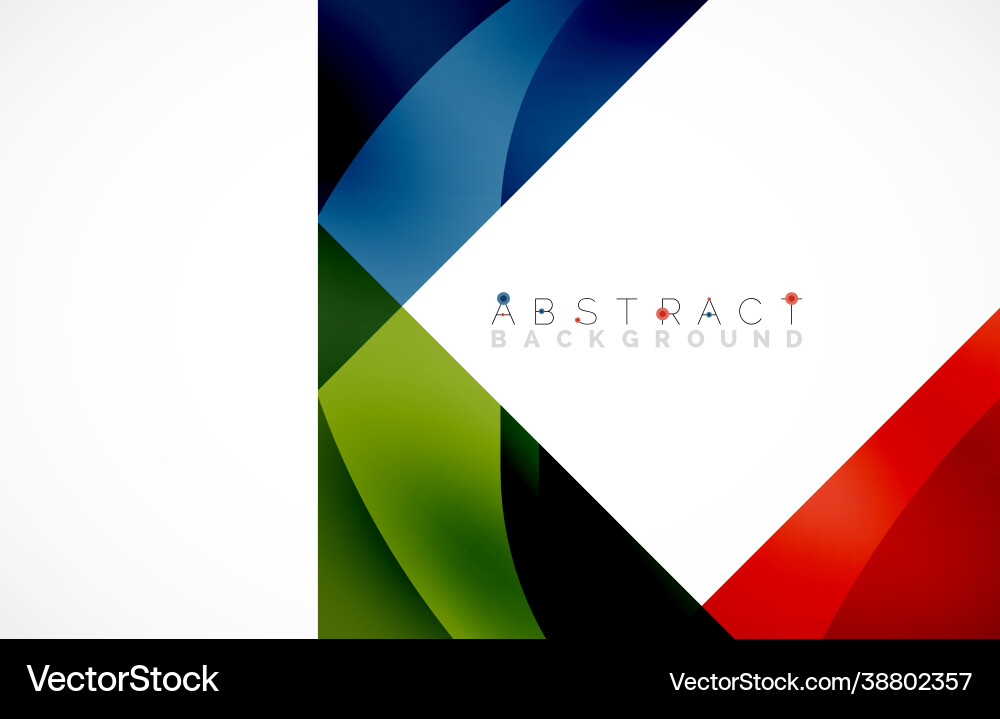 Minimal background abstract square shape vector image