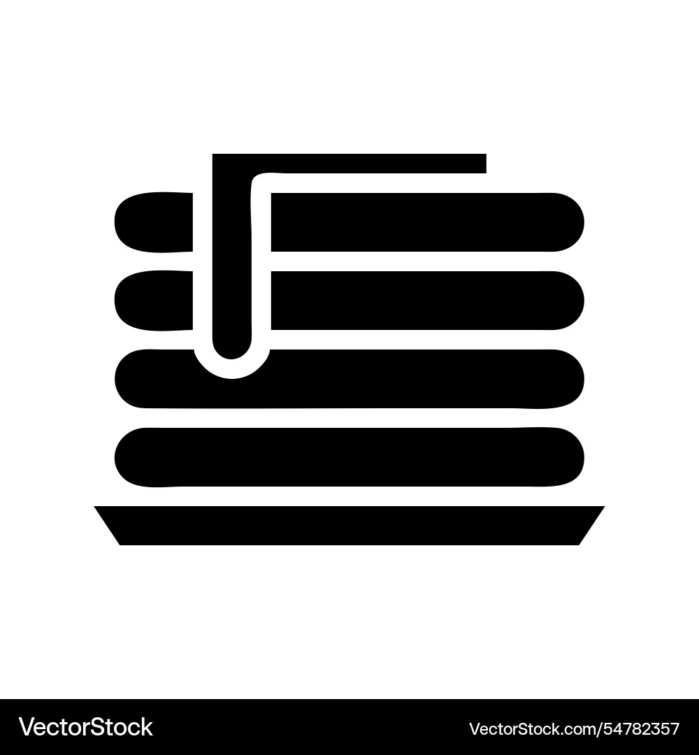 Pancakes stack with syrup concept of breakfast Pancakes stack with syrup concept of breakfast Vector Image