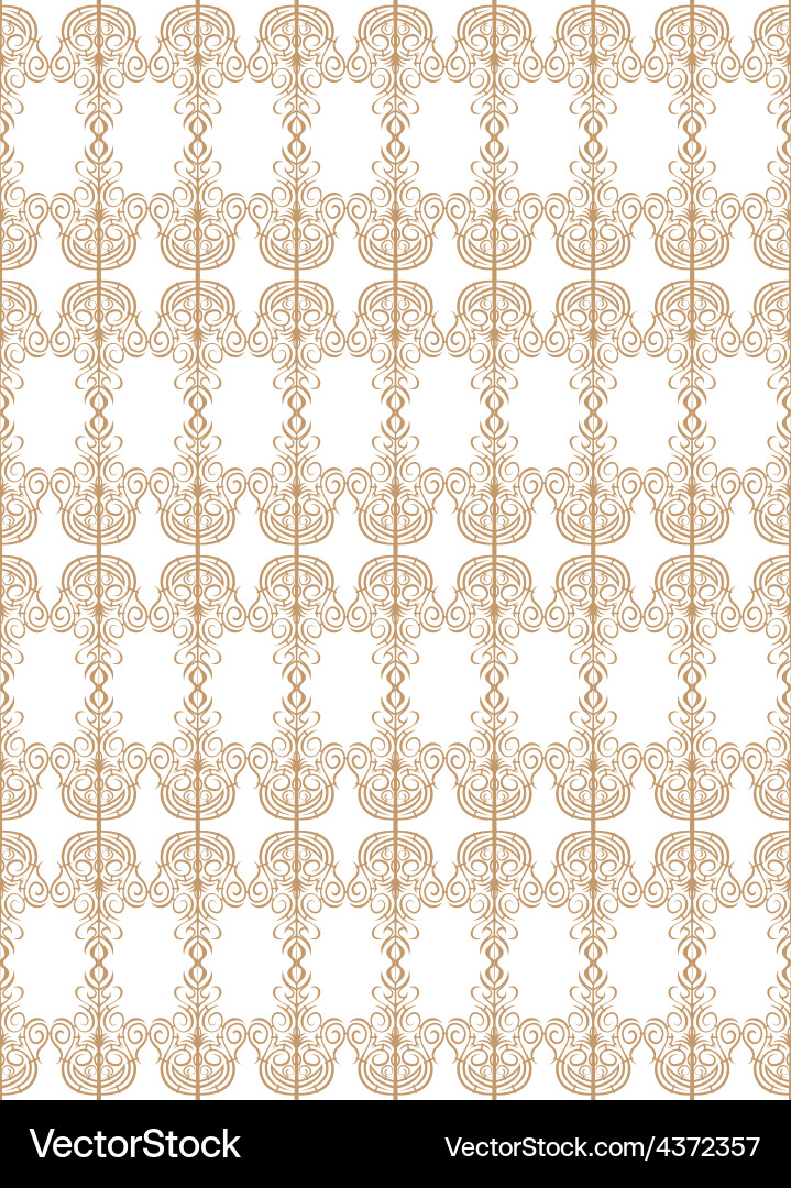 Seamless pattern in the form of forged lattice vector image