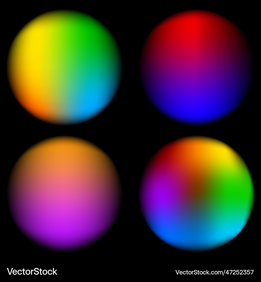 Set gradient background soft color Set gradient background soft color vector image