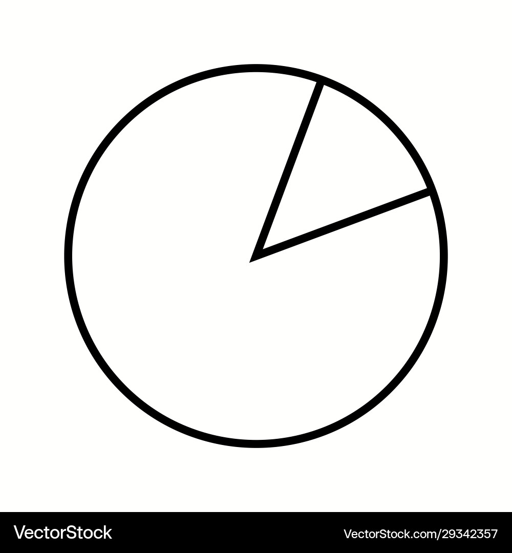 Unique data usage line icon Vector Image