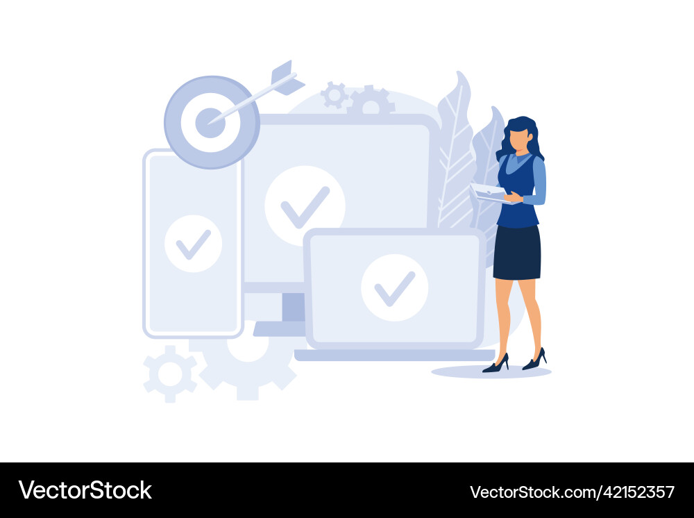 Web-Entwicklung und Codierung Cross-Plattform Web-Entwicklung und Codierung Cross-Plattform vektorbild