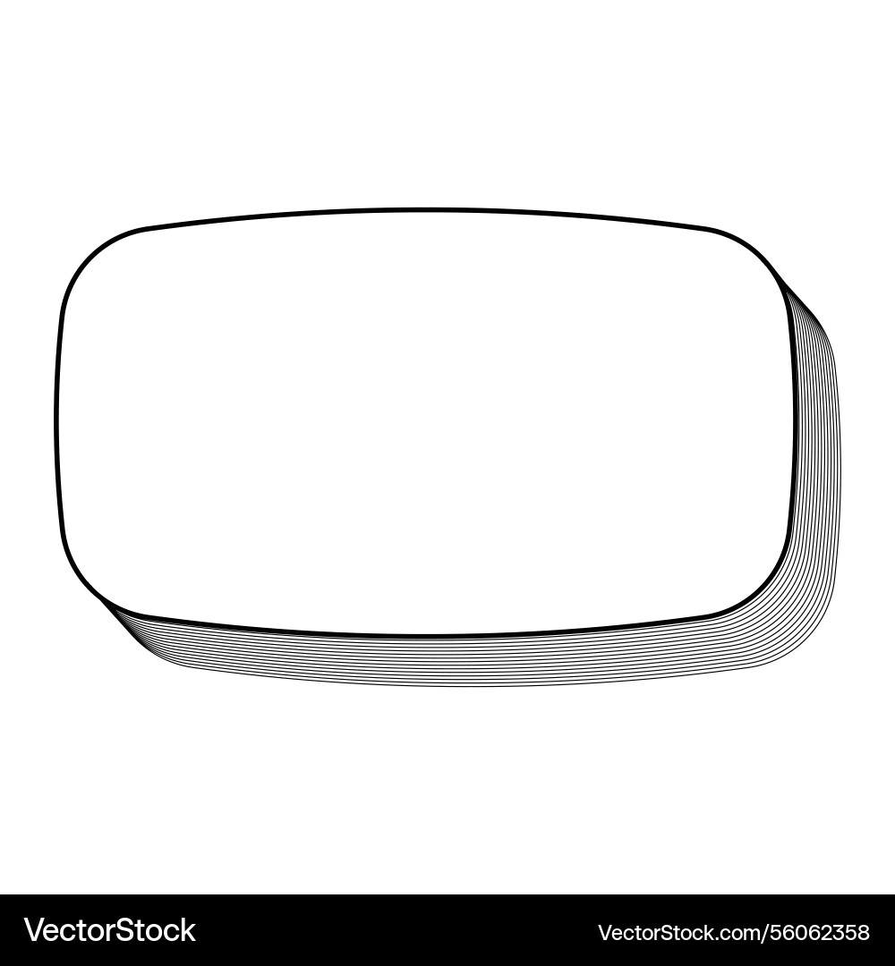 Abstract frame with dynamic lines modern design vector image