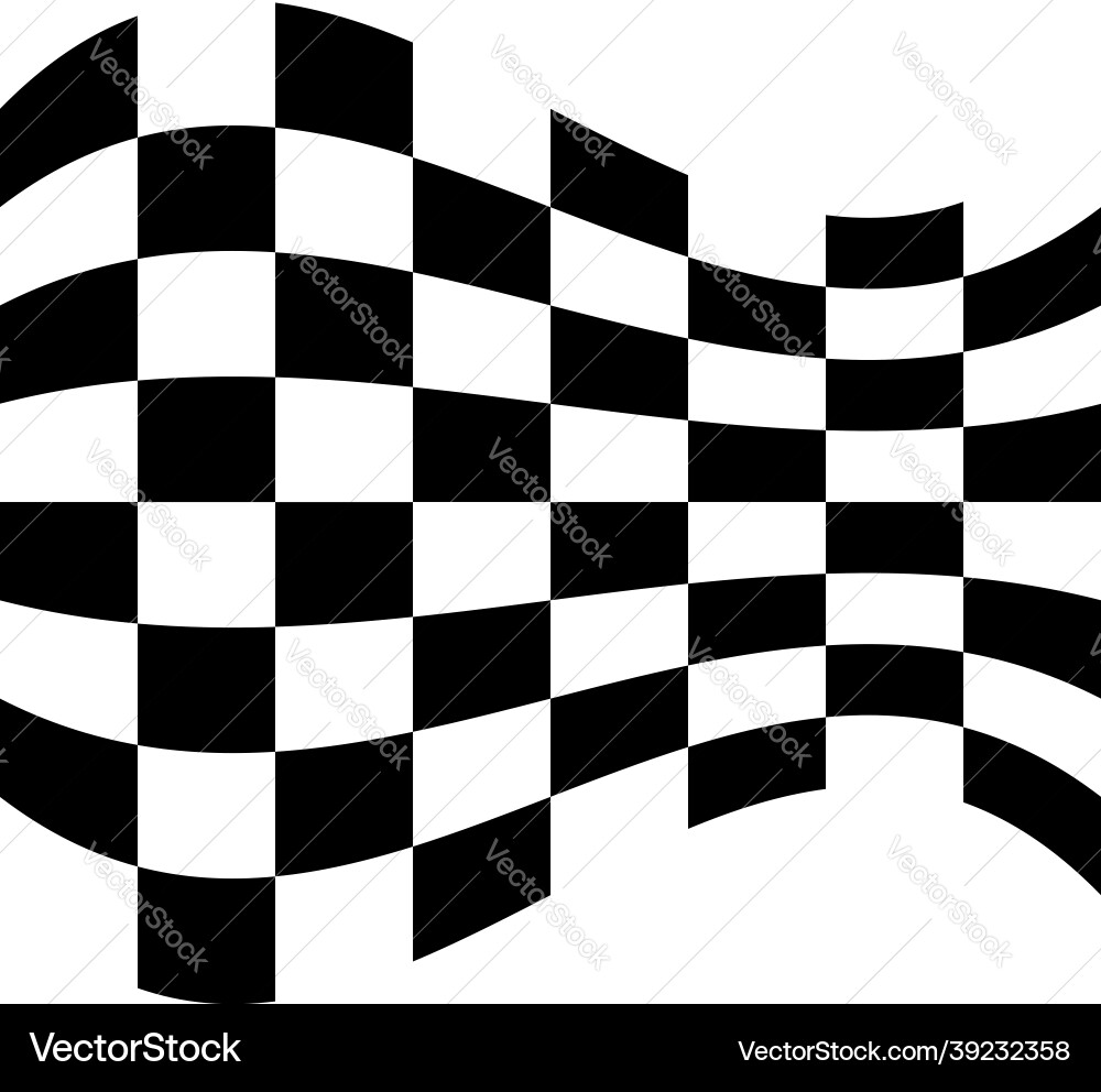 Distorted abstract geometric shape elements Vector Image