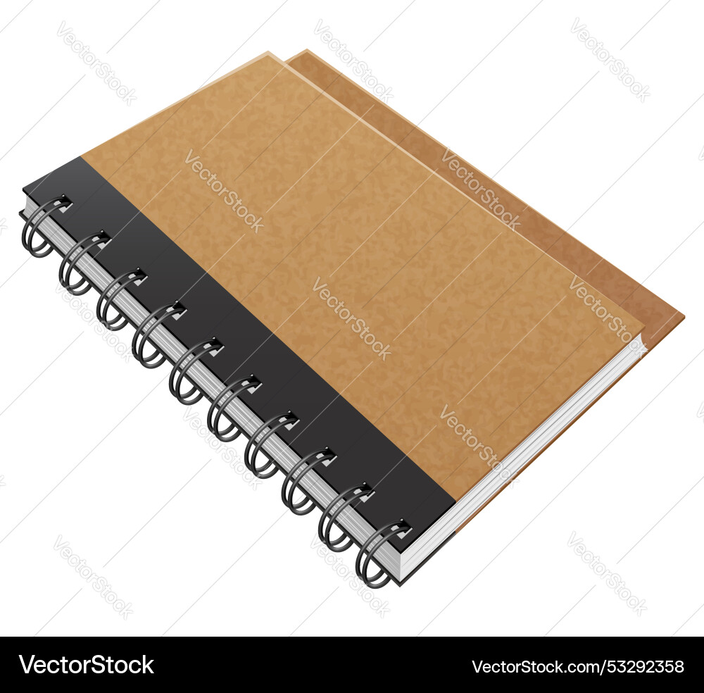 Notizbuch für Tagesnoten und Erinnerungen Notizblock Notizbuch für Tagesnoten und Erinnerungen Notizblock vektorbild