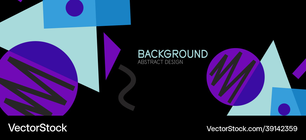 Abstract background blocks lines triangles Abstract background blocks lines triangles vector image