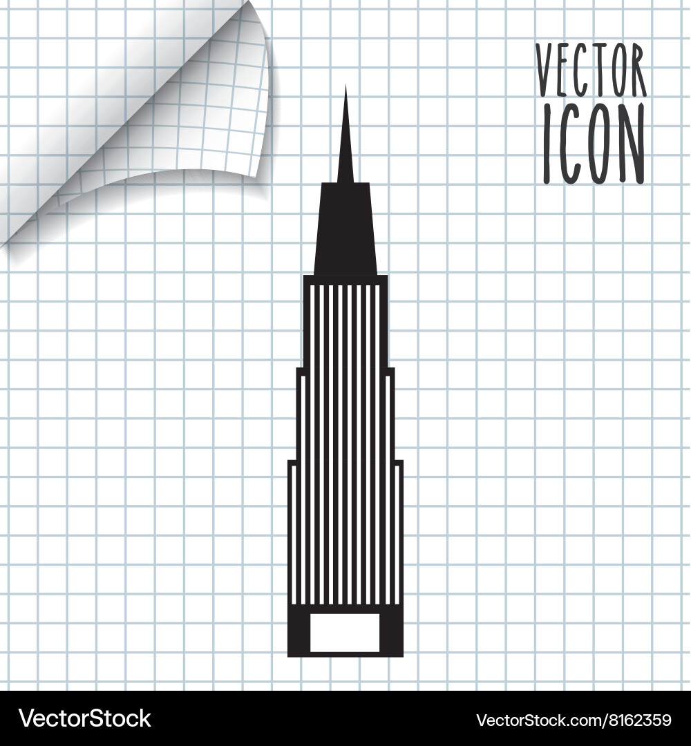 Building icon design Vector Image