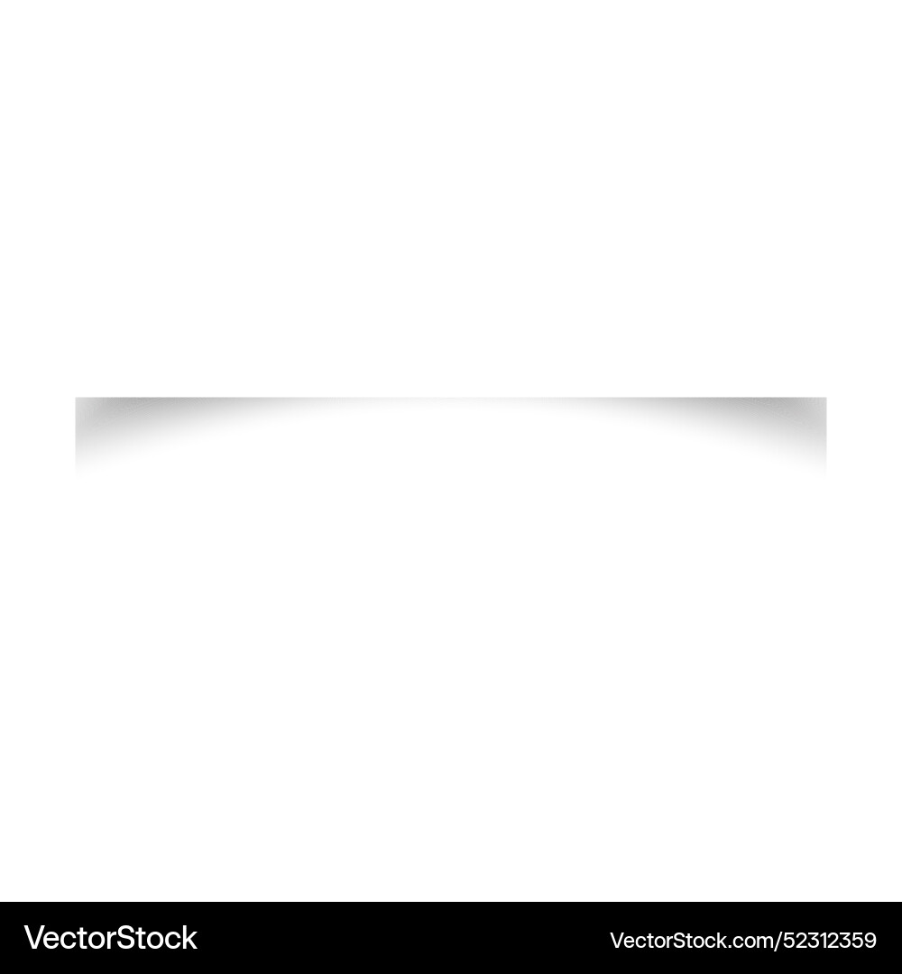 Realistic shadow box effect with light and shade Realistic shadow box effect with light and shade vector image