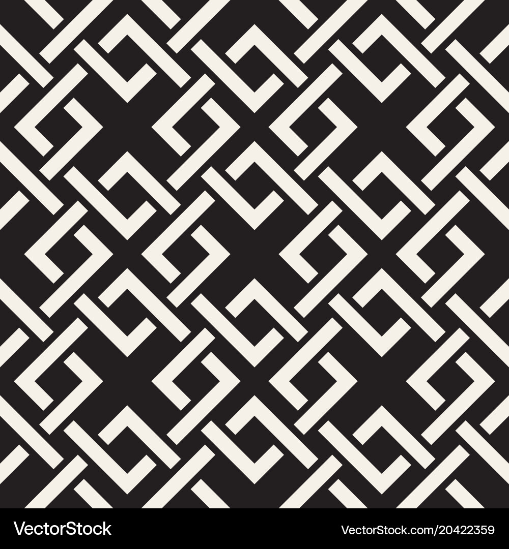 Seamless lines pattern abstract background vector image