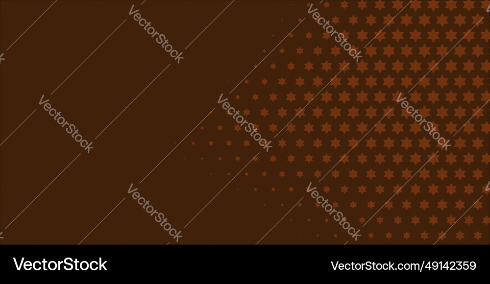 Stars shape two color abstract background Vector Image