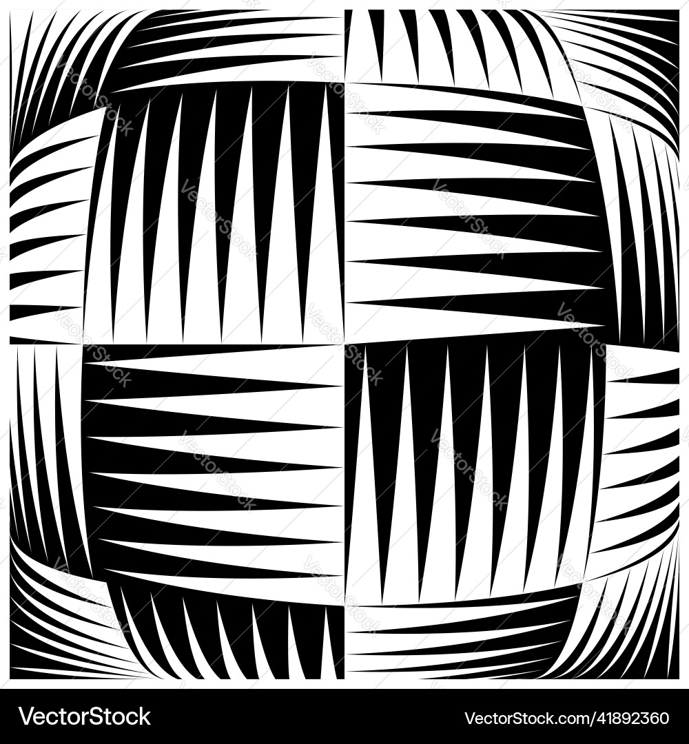 Abstract op-art edgy triangular background Abstract op-art edgy triangular background Vector Image