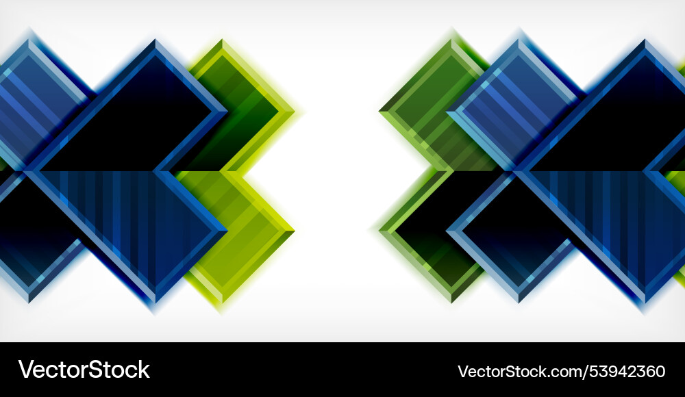 Arrow symbols created with 3d effects and line Arrow symbols created with 3d effects and line vector image