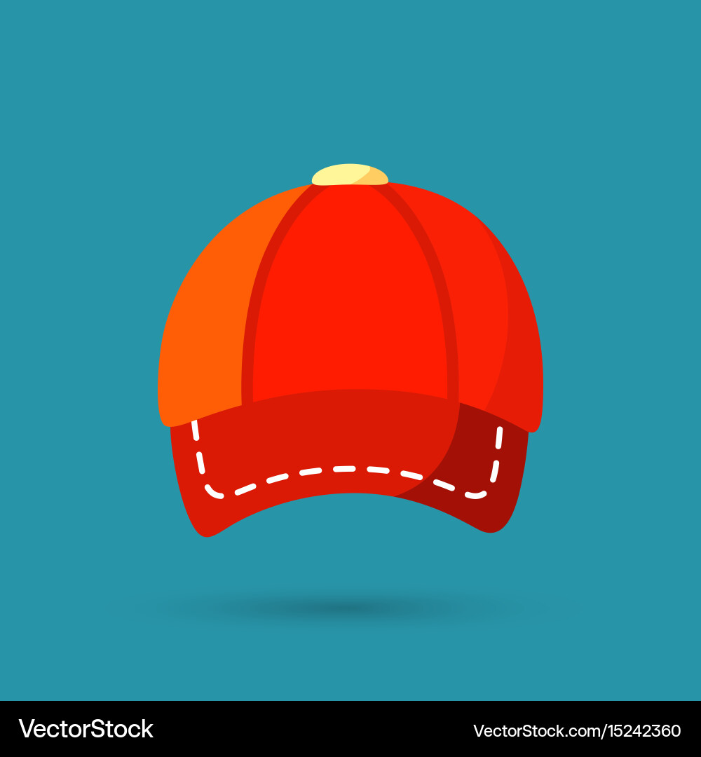 Cap design element Vector Image