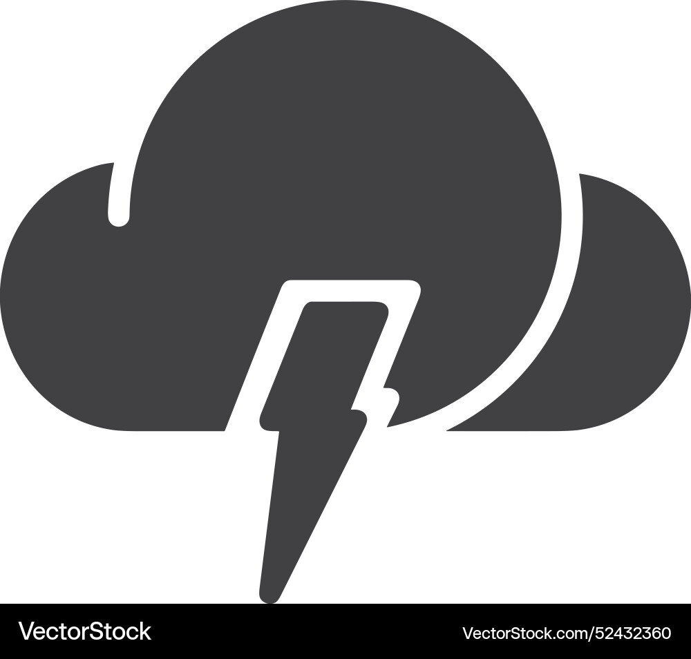 Cloud storage icon symbol image of the database Vector Image