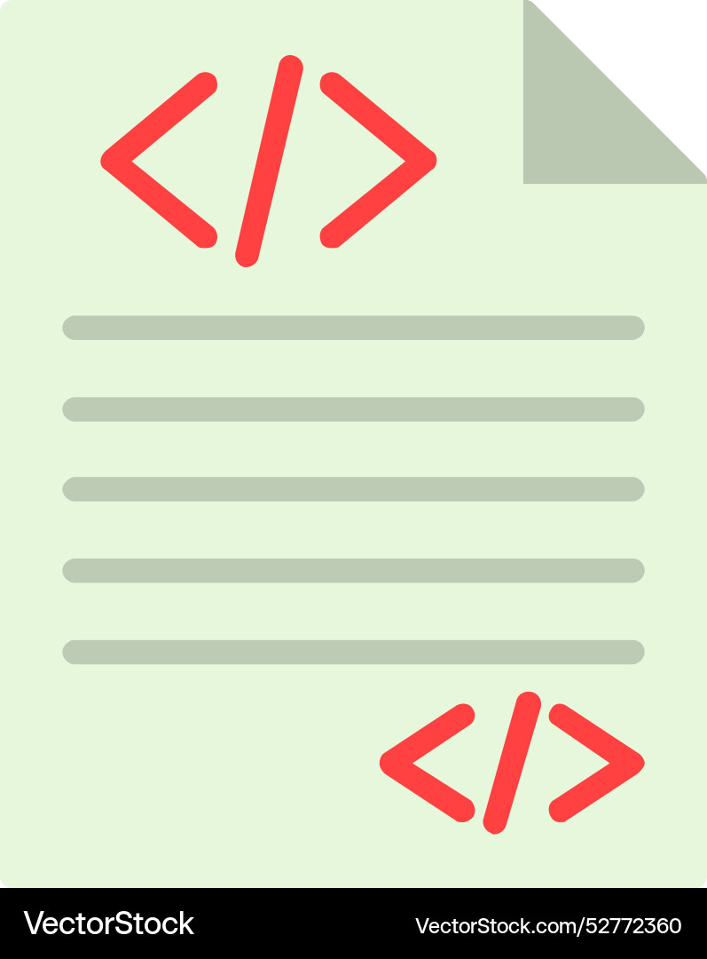 Html icon design vector image
