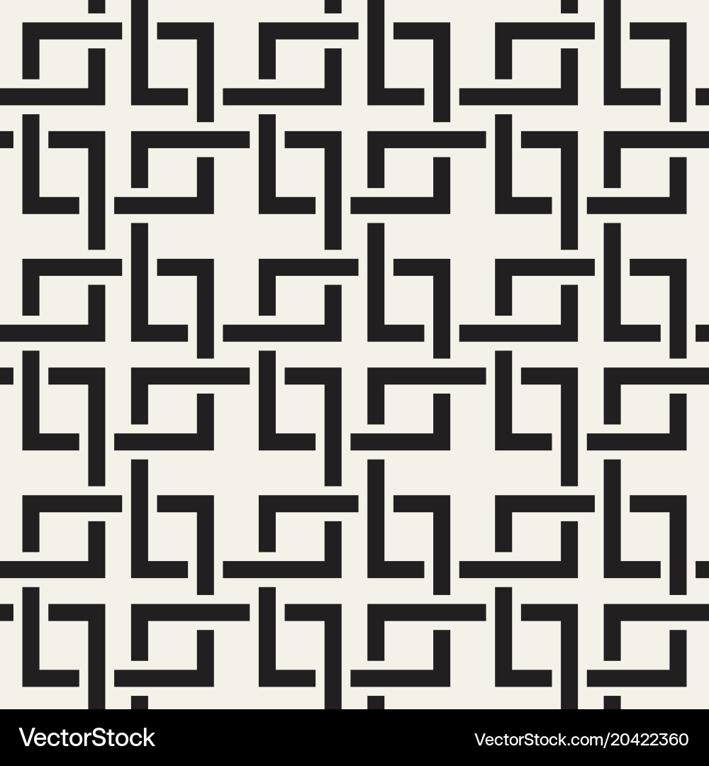 Seamless lines pattern abstract background vector image