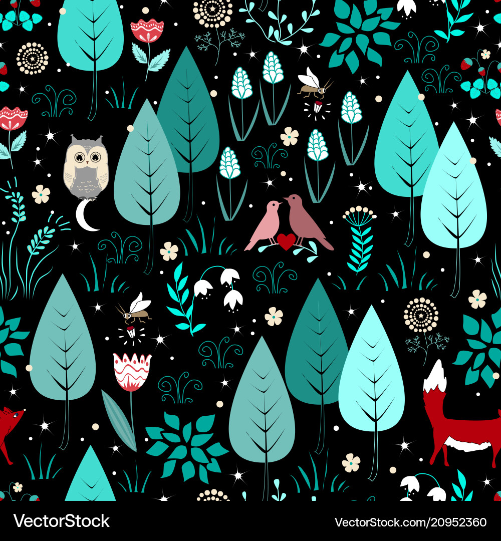 Spring or summer pattern Spring or summer pattern vector image