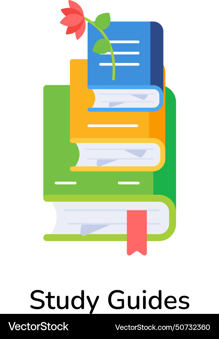 Study guides Royalty Free Vector Image VectorStock