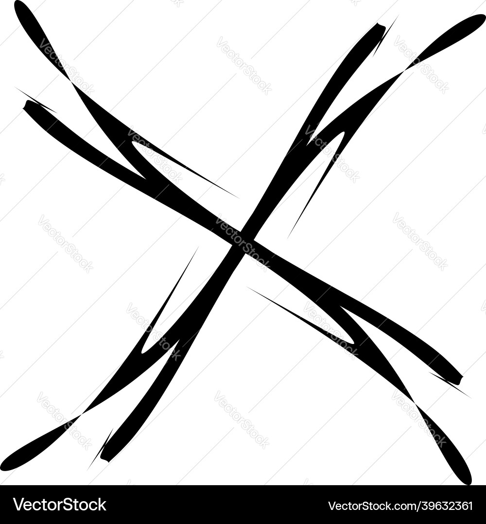 Abstract circular drawing amorphous nonfigurative Abstract circular drawing amorphous nonfigurative vector image