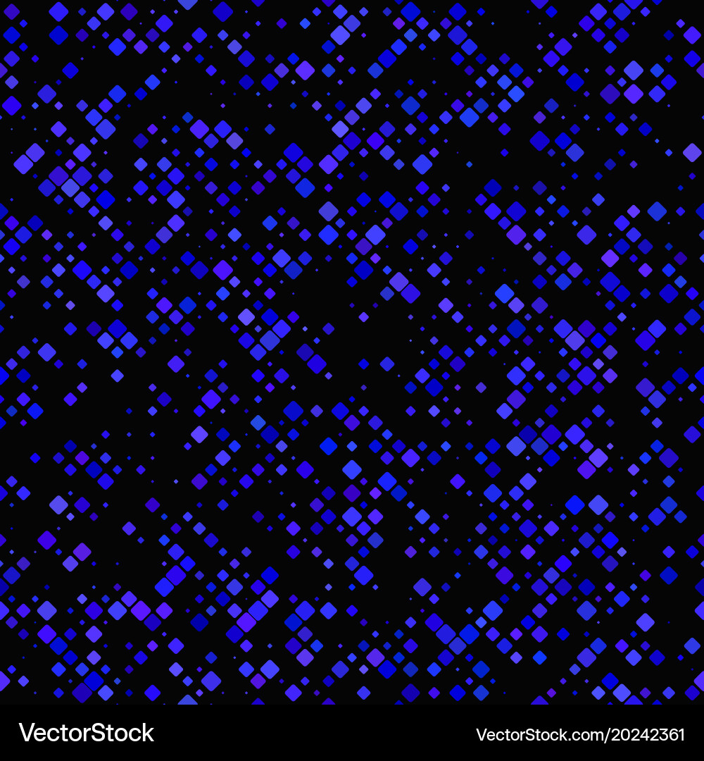 Geometrical rounded square pattern background vector image