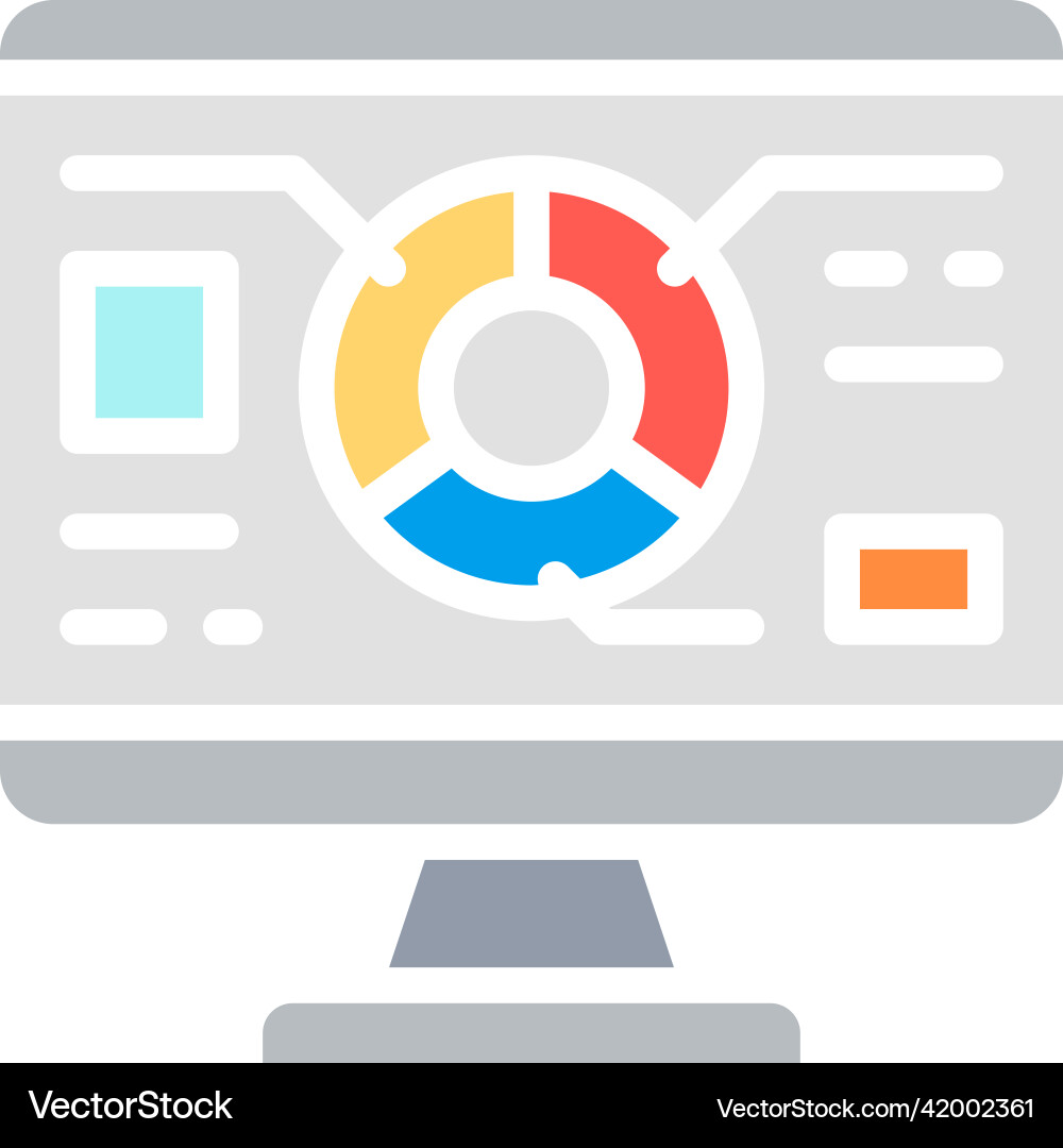 Graph diagram programming seo white line Graph diagram programming seo white line Vector Image
