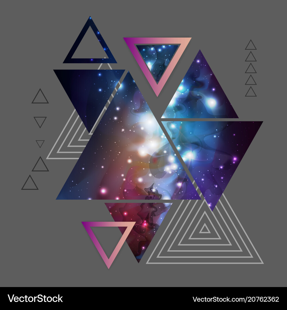 Abstract hipster polygonal triangle background Abstract hipster polygonal triangle background vector image