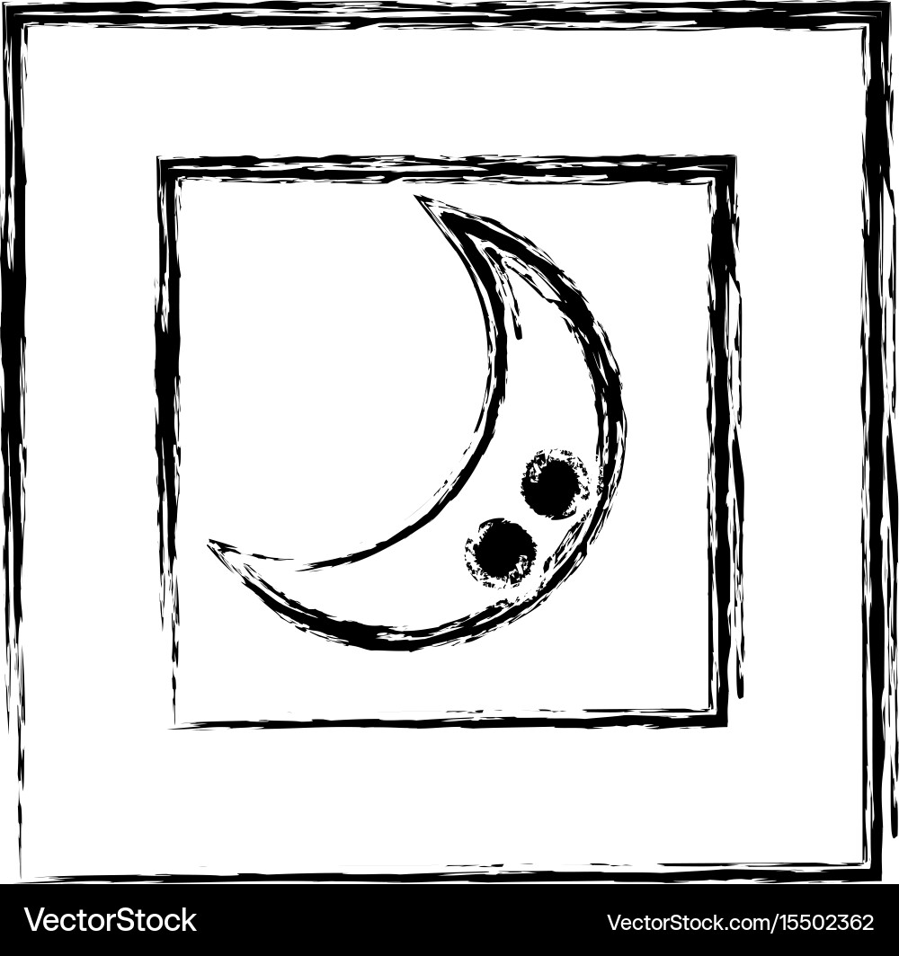 Figure picture image with frame design element Vector Image