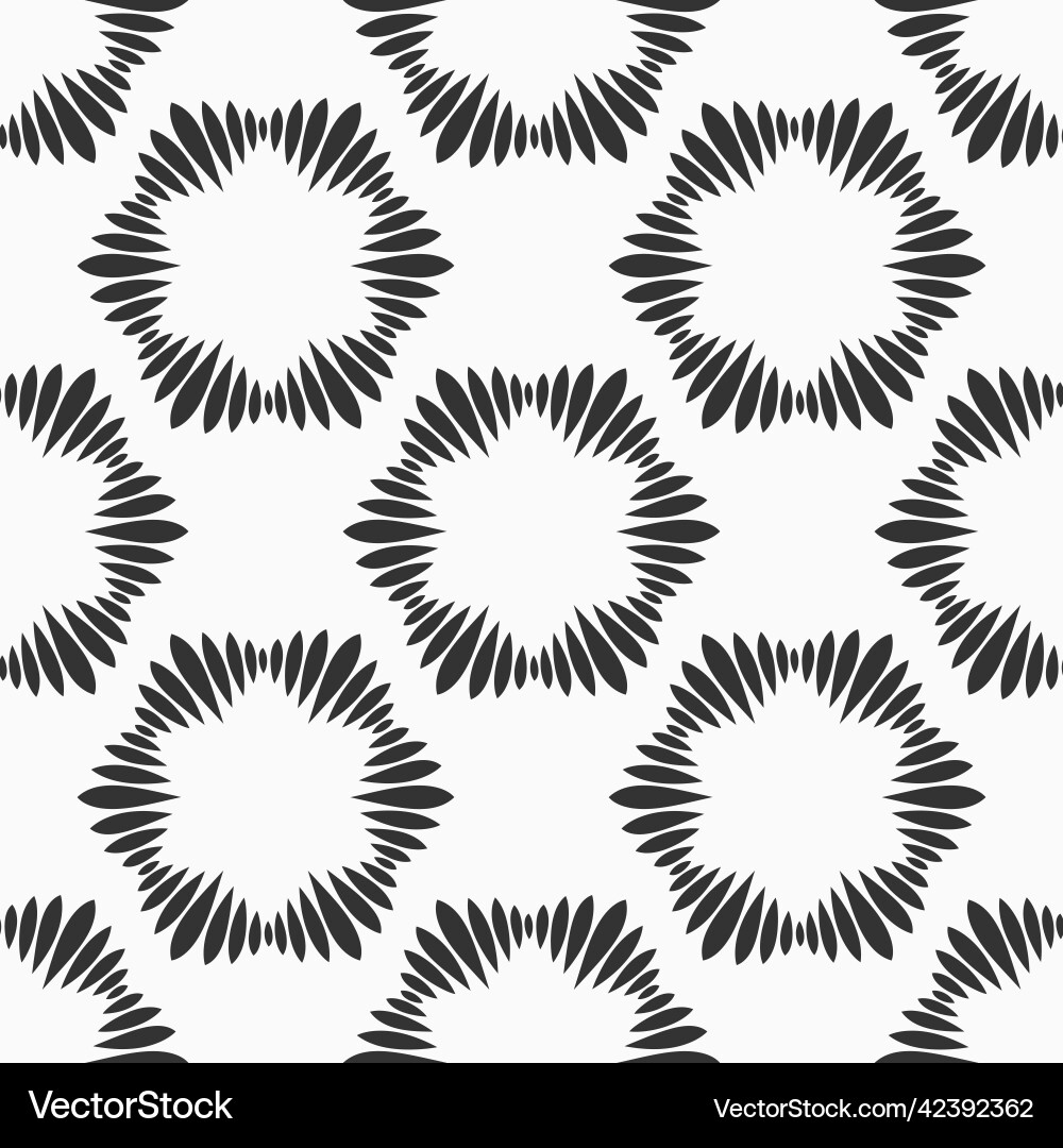 Seamless pattern repeating geometric circular Seamless pattern repeating geometric circular vector image