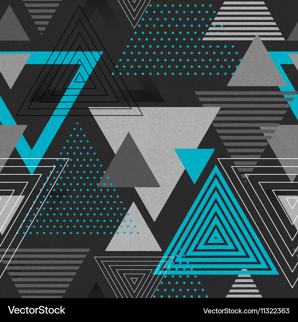Abstract hipster polygon triangle background Vector Image