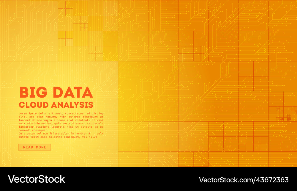 Big data cloud computing blockchain visualiztion Big data cloud computing blockchain visualiztion vector image