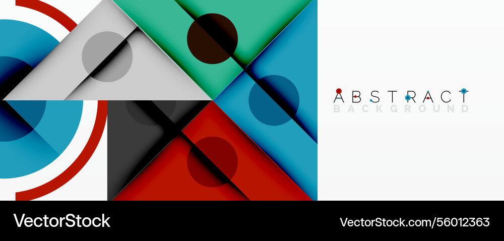 Geometric abstract design with layered triangles Geometric abstract design with layered triangles vector image