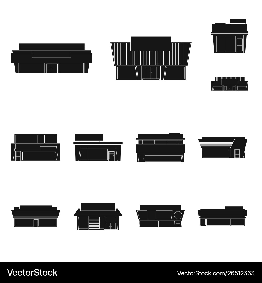Isolated object architecture and cityscape icon Isolated object architecture and cityscape icon Vector Image