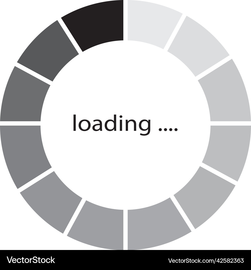 Loading icon Loading icon vector image