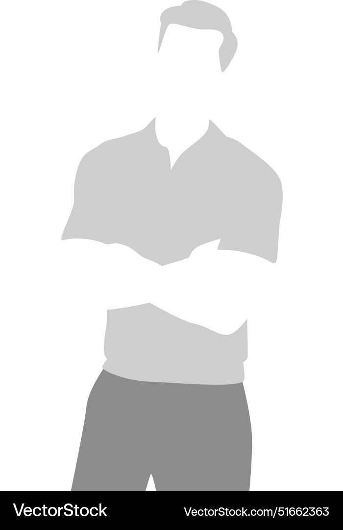 Man avatar profile Royalty Free Vector Image - VectorStock