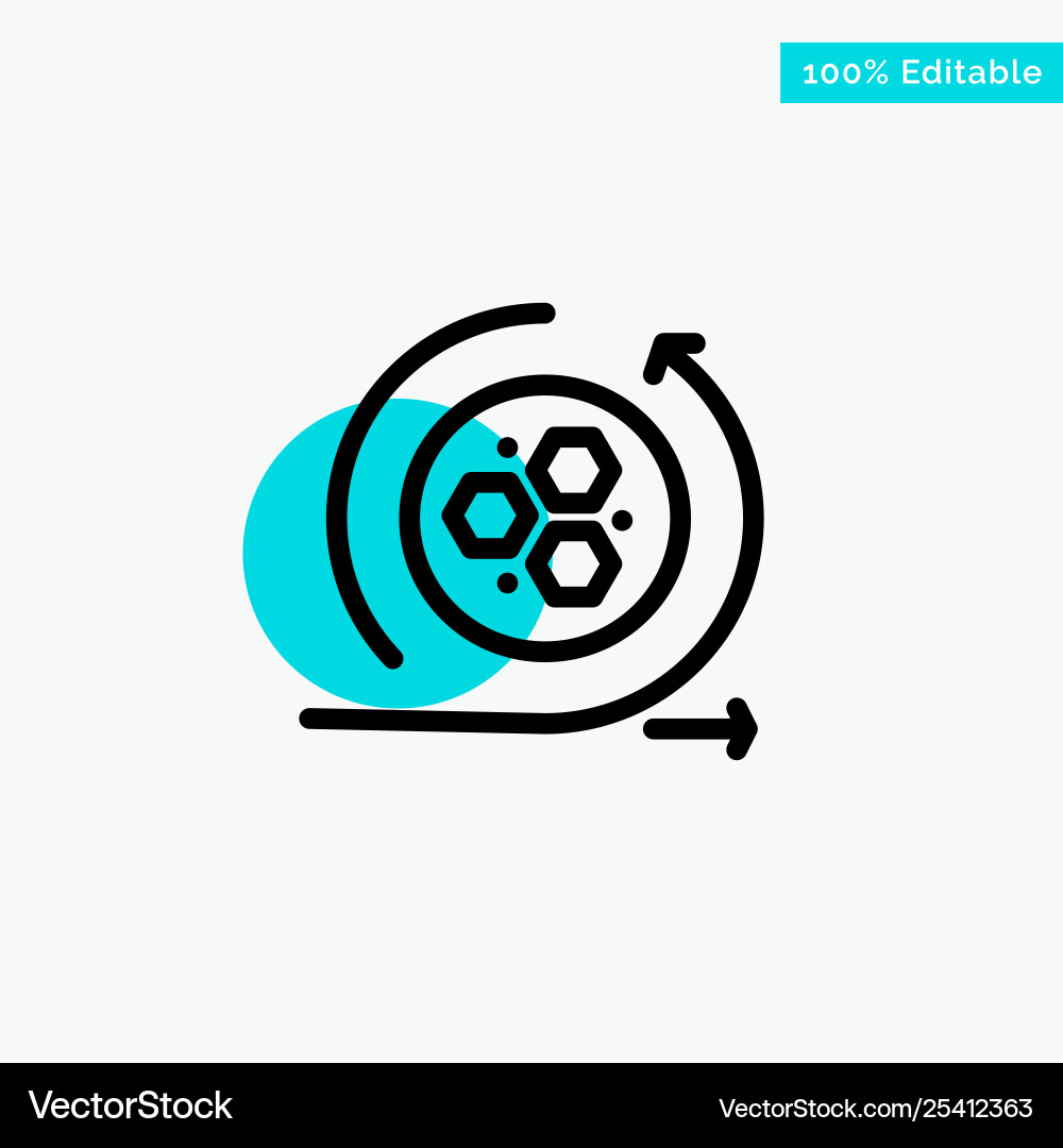 Modeling api science turquoise highlight Modeling api science turquoise highlight vector image