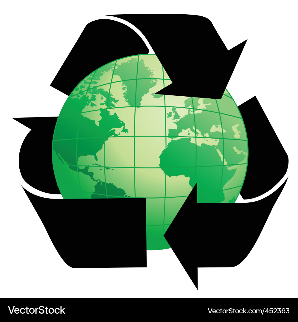 Recycling Symbol Vector Image
