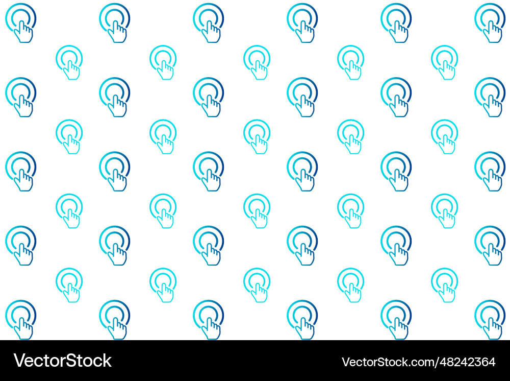 Abstract click pattern background Vector Image