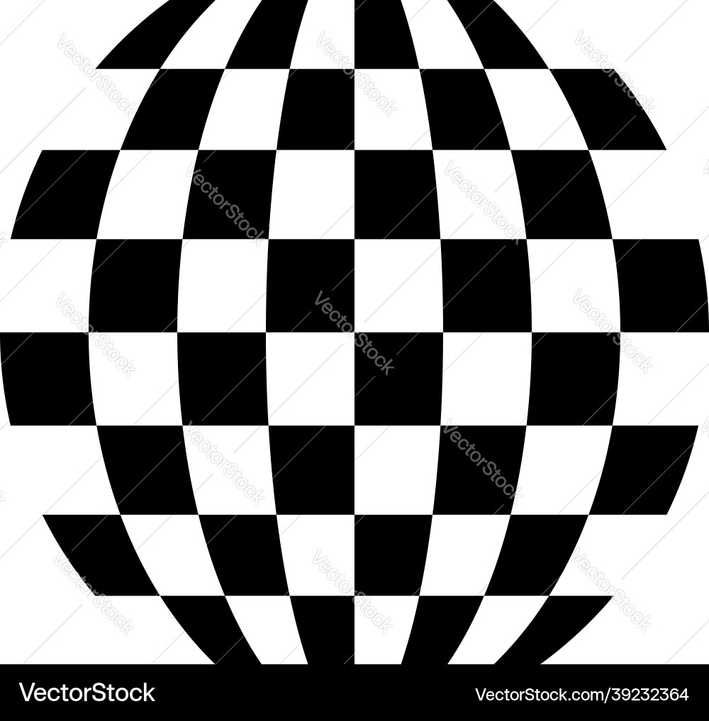 Distorted abstract geometric shape elements Distorted abstract geometric shape elements vector image