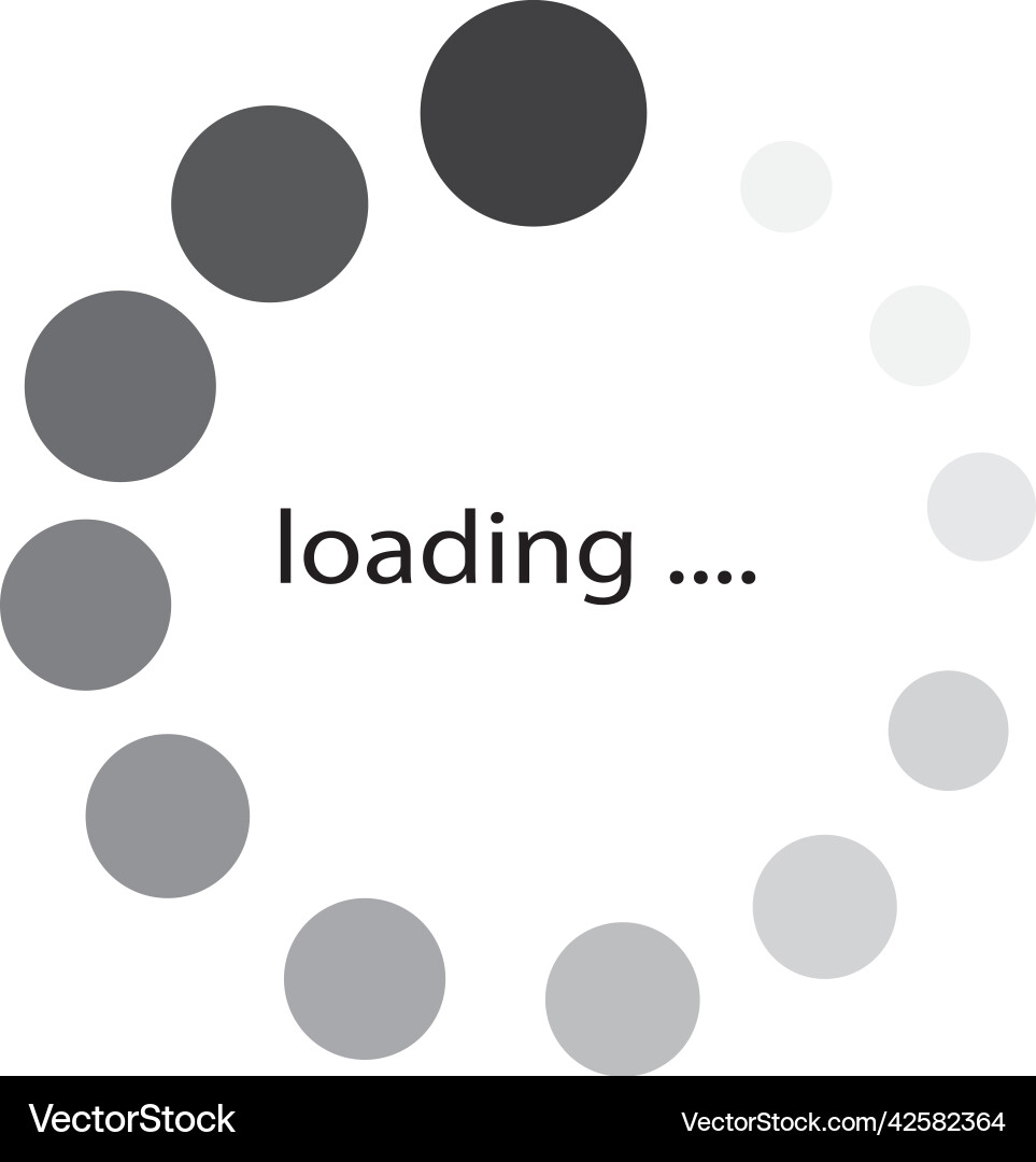 Loading icon Loading icon Vector Image