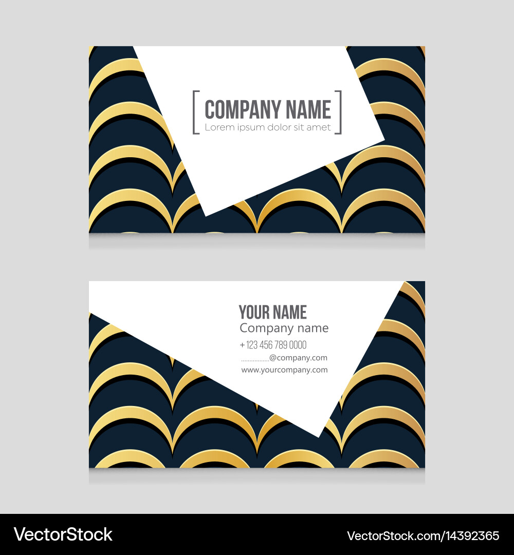 Abstract layout background set for art Vector Image