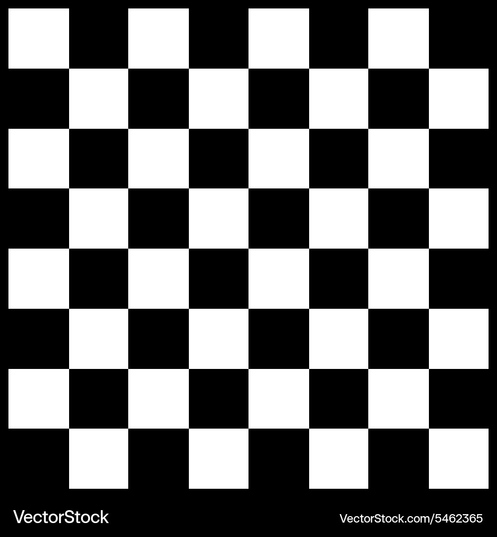 Chessboard Pattern Background vector image