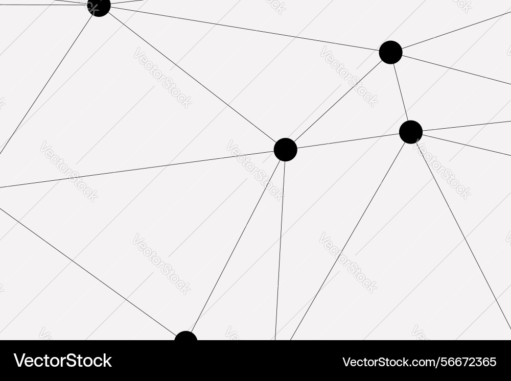 Global network connection background for banner Vector Image