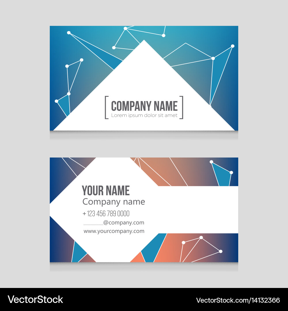 Abstract layout background set for art vector image