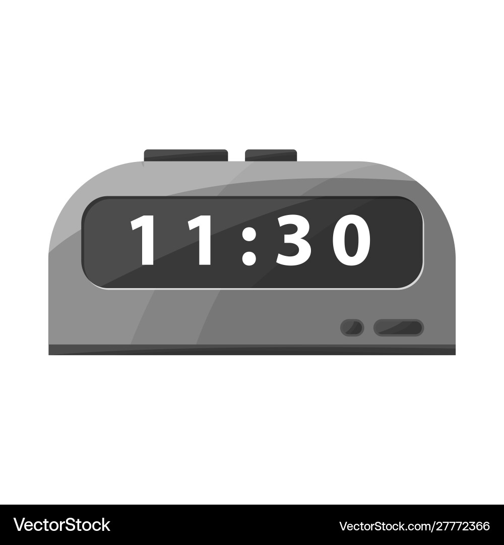 Clock and timer icon web vector image